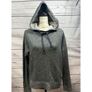 Live Love Dream Gray Heathered‎ Pullover Hoodie Drawstring Casual Comfy